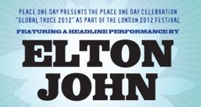 Elton John Wembley Arena Peace One Day